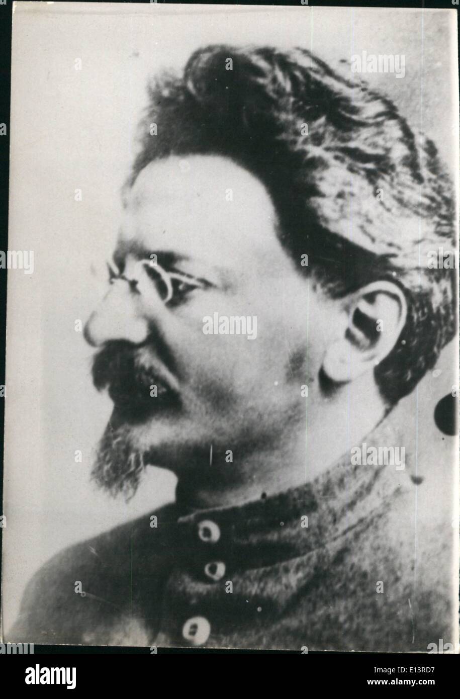 Mar. 27, 2012 - Leon Trotsky Stock Photo