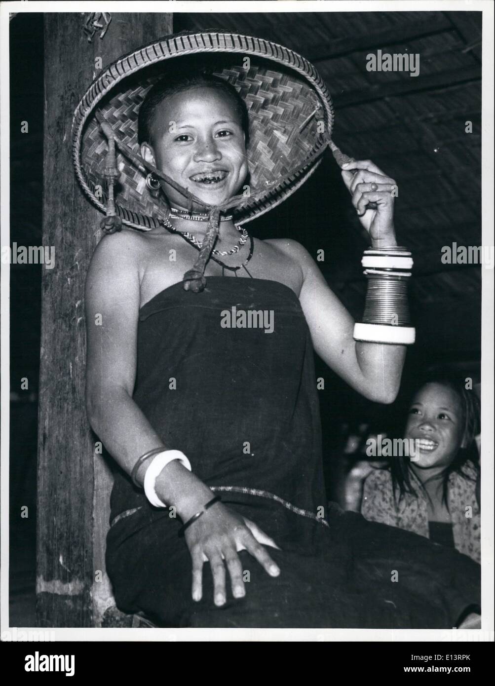 Mar. 27, 2012 - Malaysia-Sabah A Rungus woman. Rungus people are foun mostly on the Northern part of Sabah. Stock Photo
