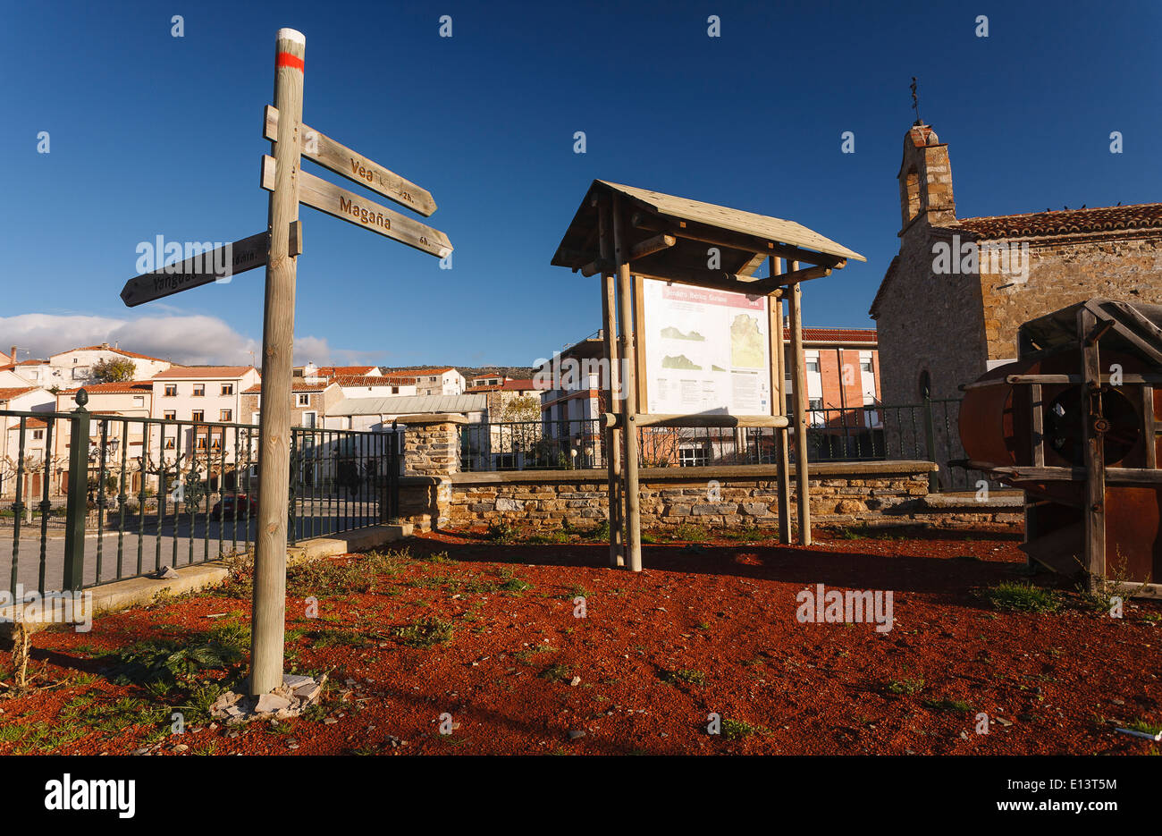 San Pedro Marnique. Castilla y Leon. Soria. Spain Stock Photo