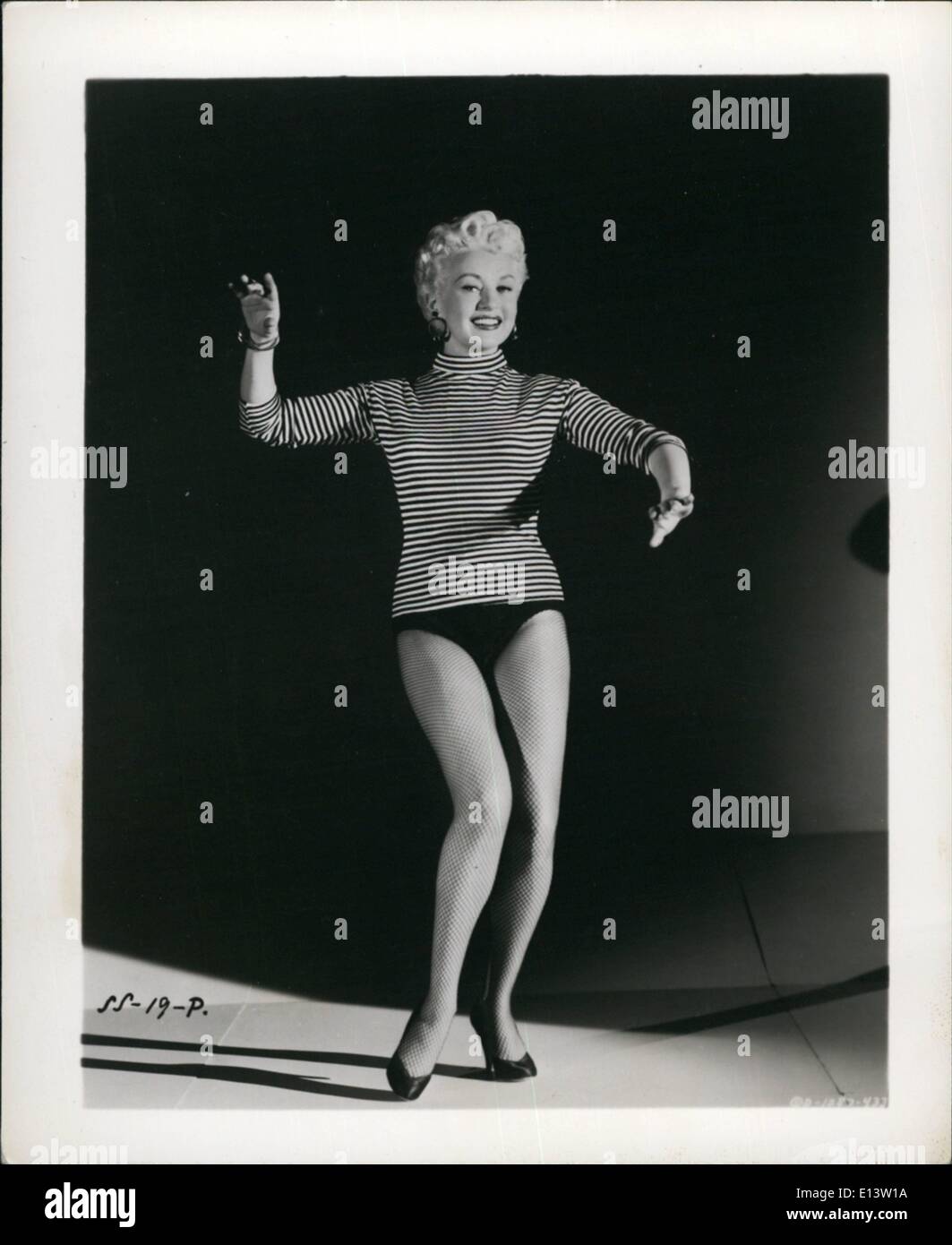 Mar. 27, 2012 - Betty Grable Stock Photo