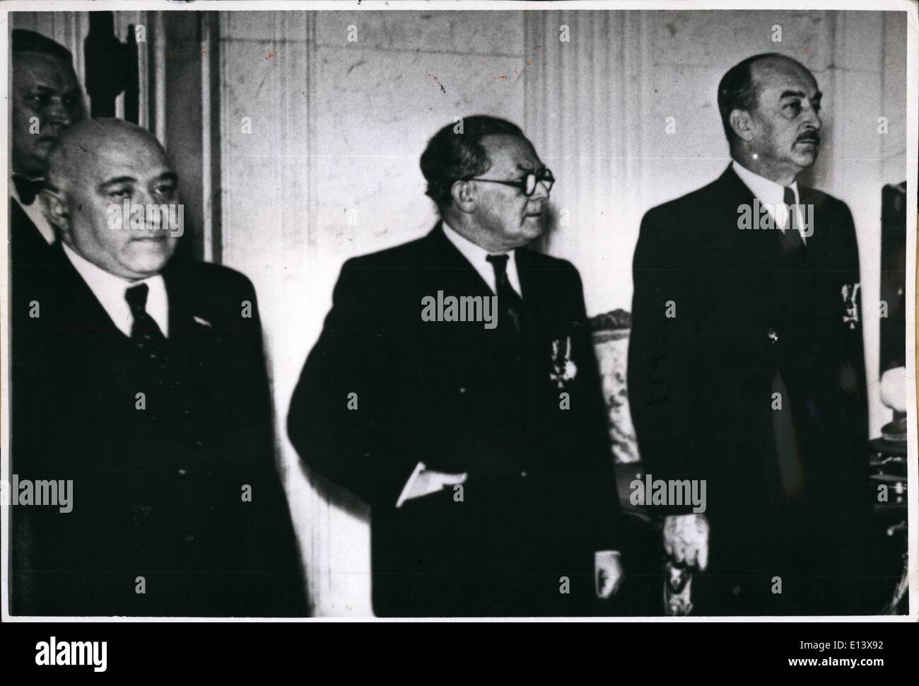 Mar. 27, 2012 - Matyas Rakosi Hungary's Communist boss with a Pad Stock