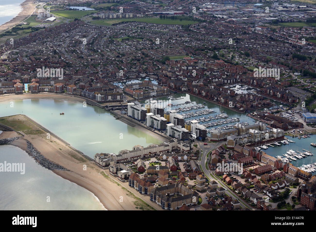 Eastbourne Aerial View Stock Photo 69547291 Alamy