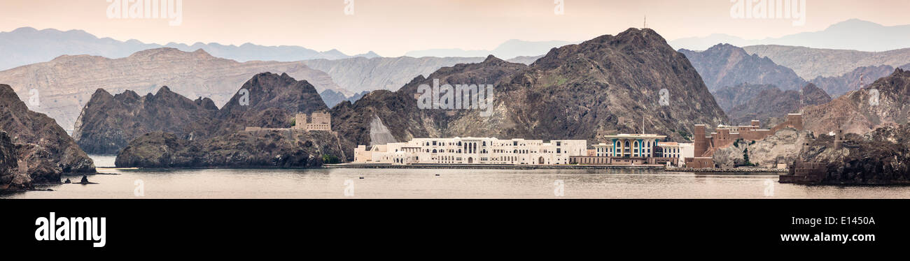 Oman, Muscat, Palace of Sultan Qaboos Stock Photo