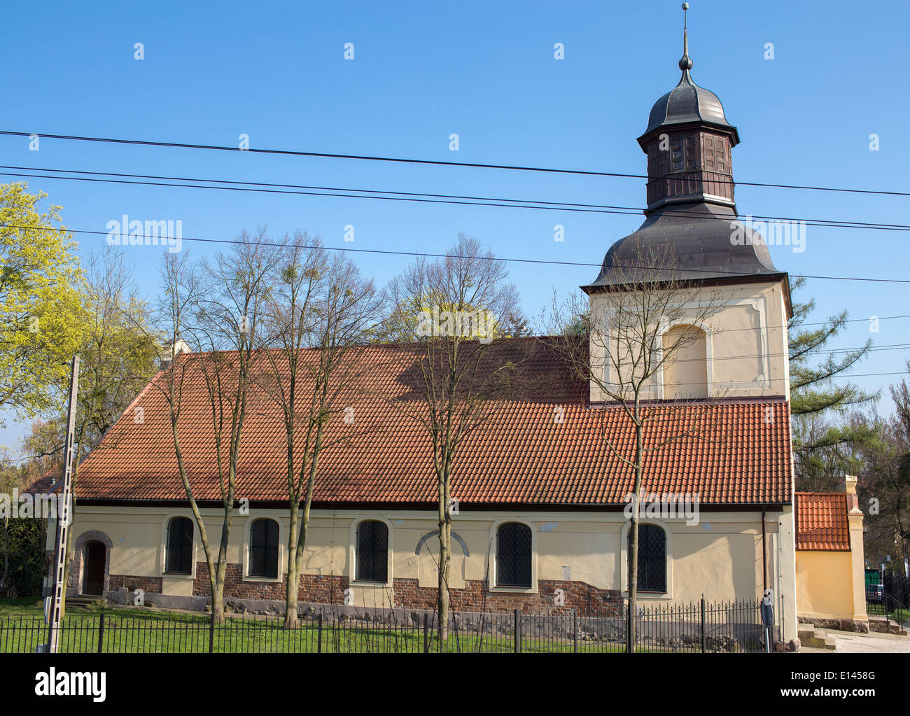 Church of St. James in Gdansk Oliwa. Poland. Stock Photo