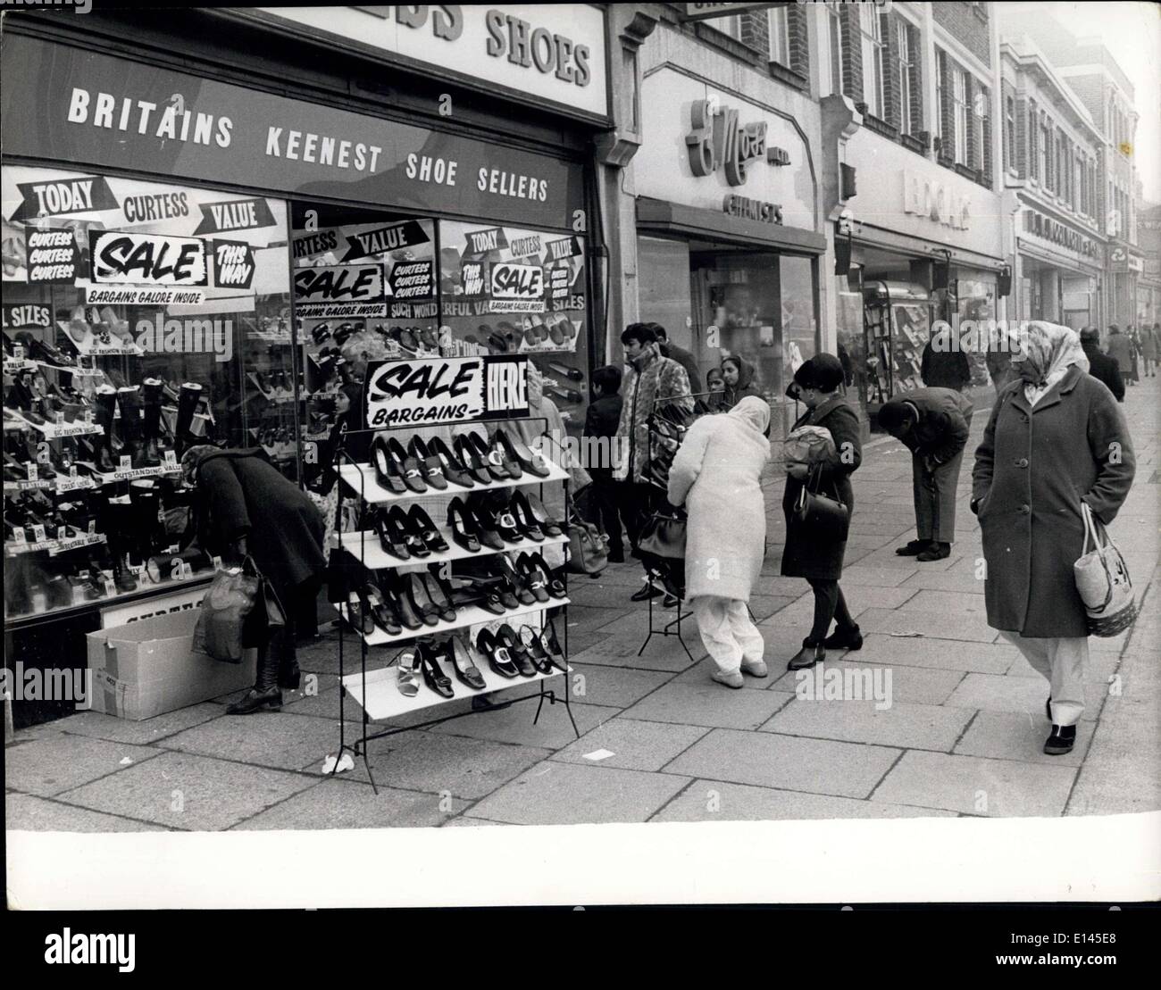 Apr. 04, 2012 - The Assassination Of Southhall: High feelings have been a roused among the remaining white''natives'' of London Stock Photo