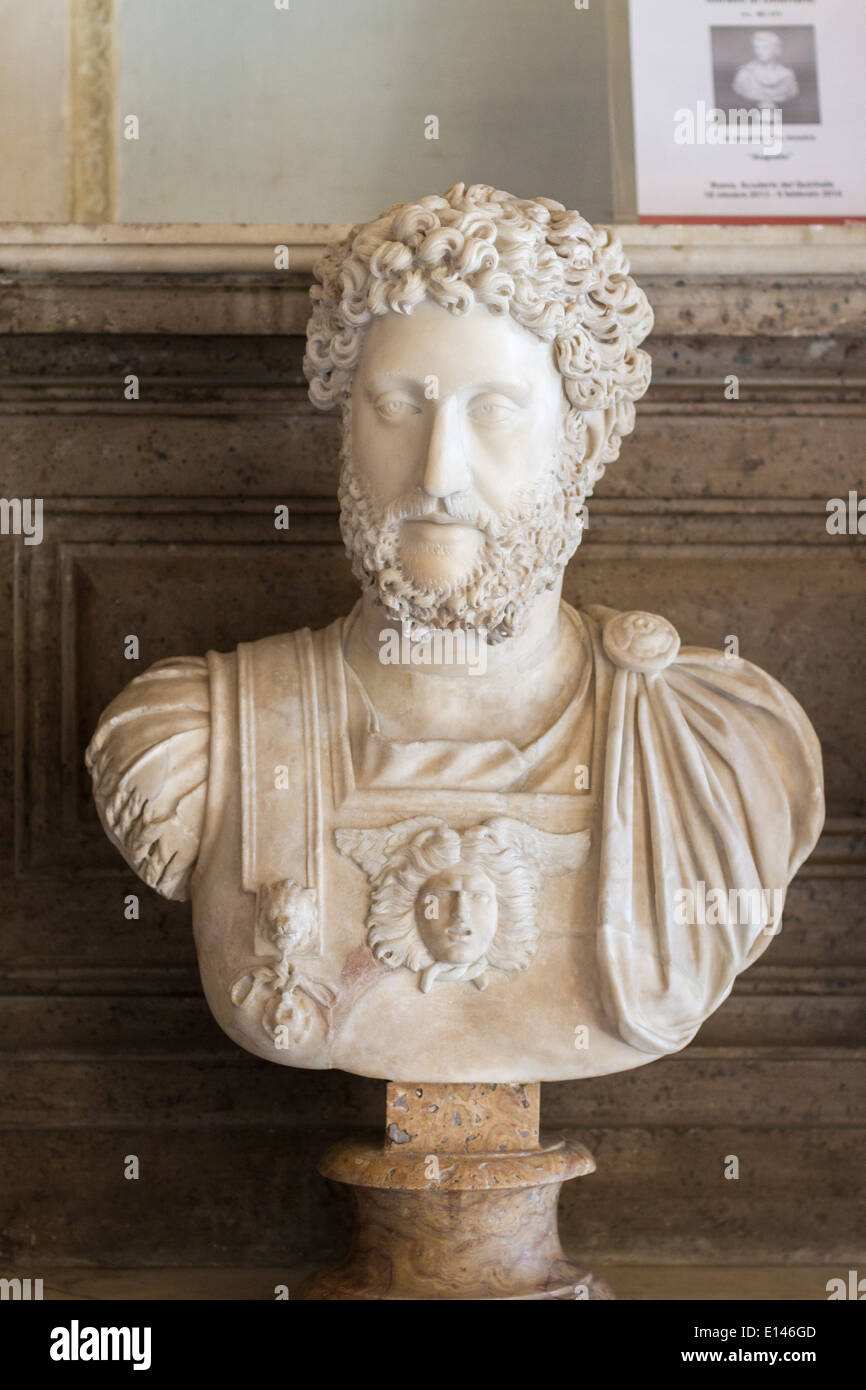 Portrait of Septimius Severus Stock Photo