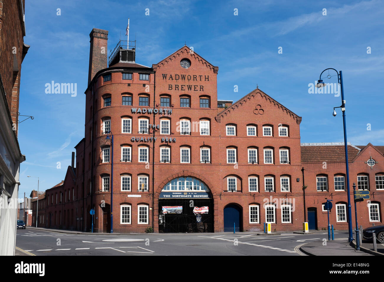 The Northgate Wadworth Brewery Devizes Wiltshire Stock Photo 69553164