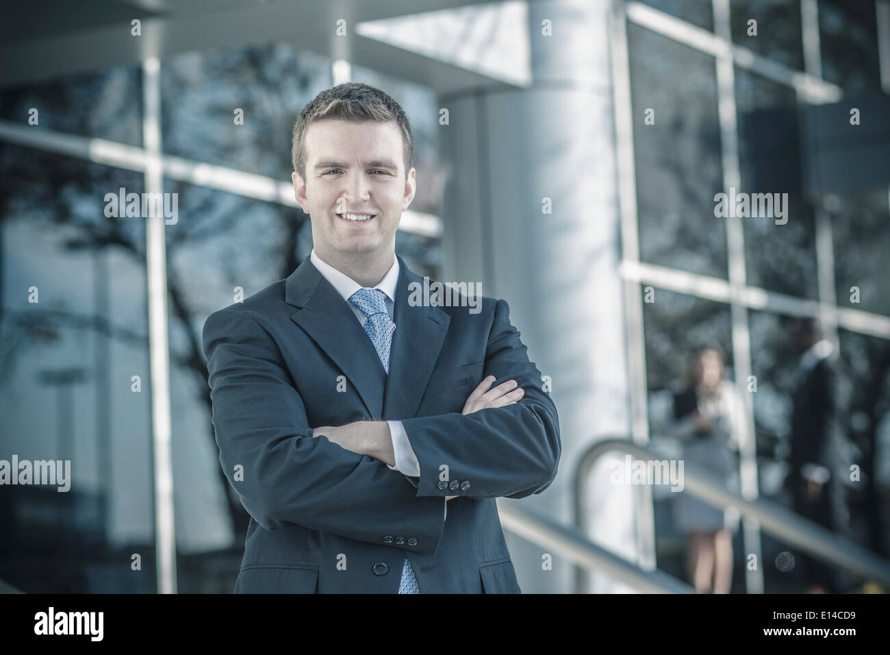 Executive business people smiling hi-res stock photography and images ...