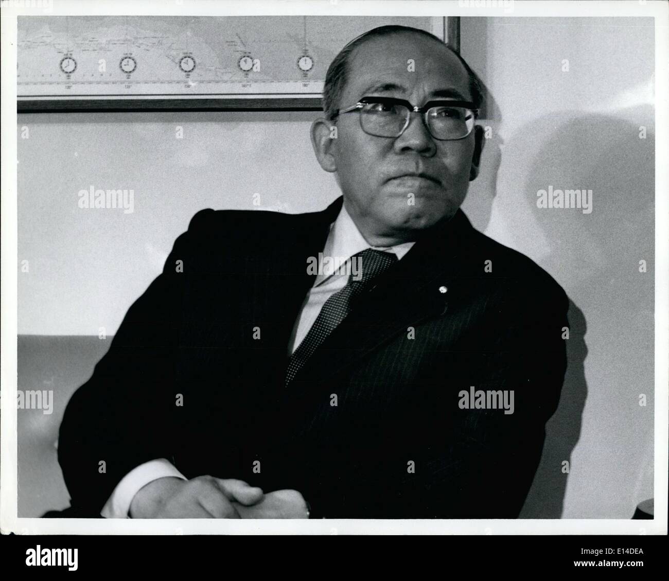 Apr. 18, 2012 - Japanese F.M. Masayoshi Ito Stock Photo - Alamy