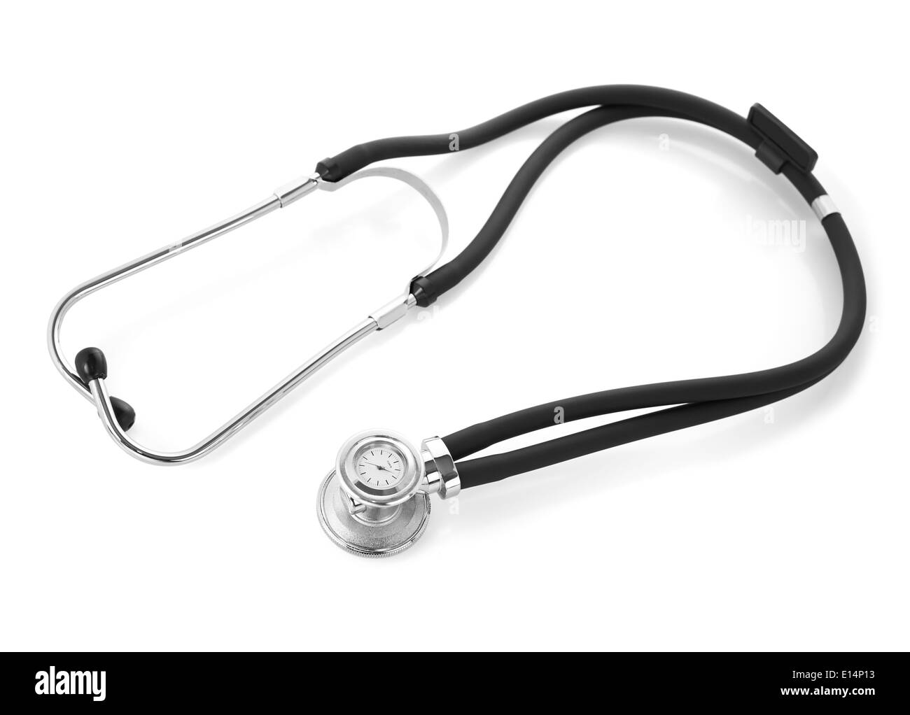 closeup of the stethoscope on a white background Stock Photo Alamy