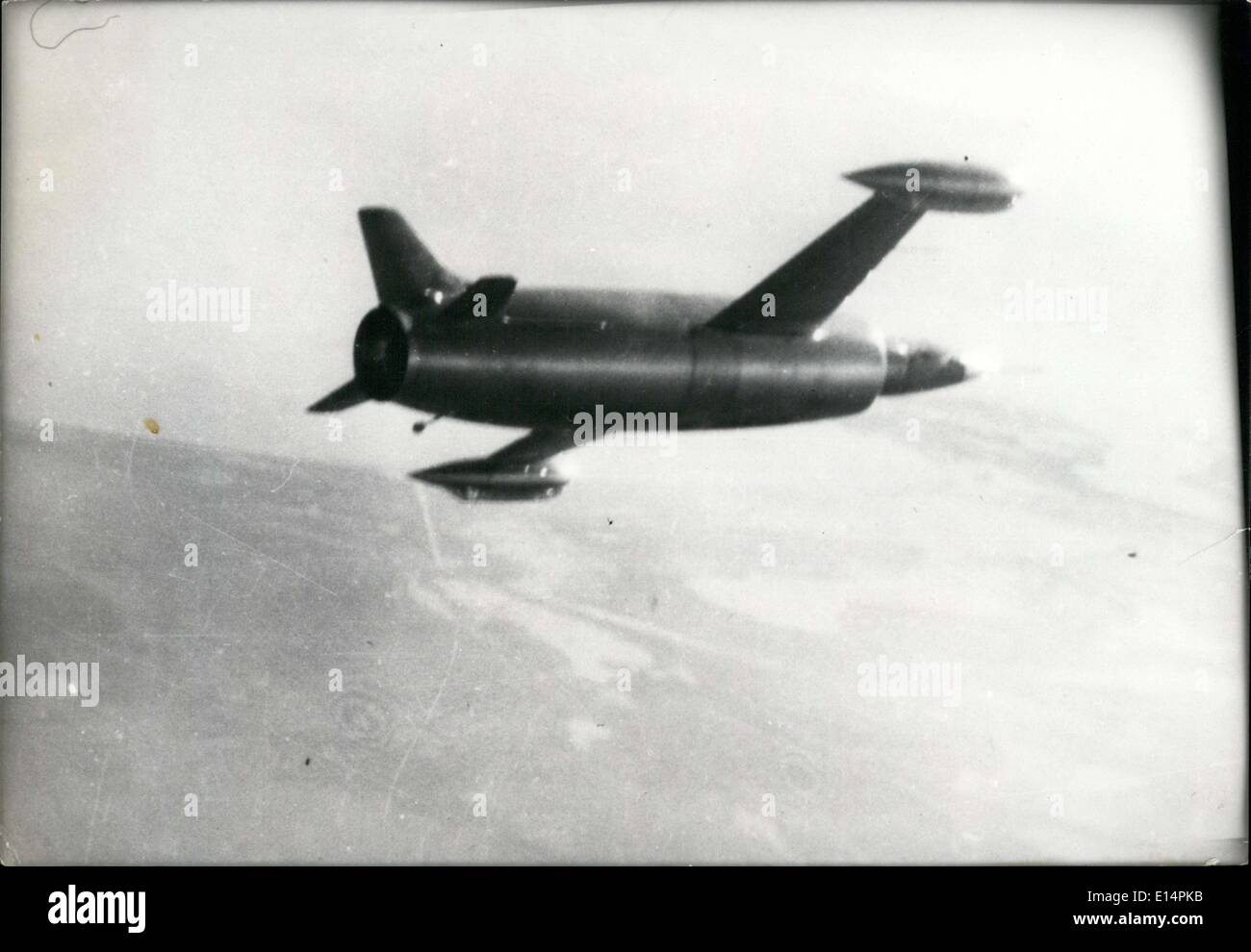 Apr. 12, 2012 - LeDuc .22 Makes First Flight Stock Photo