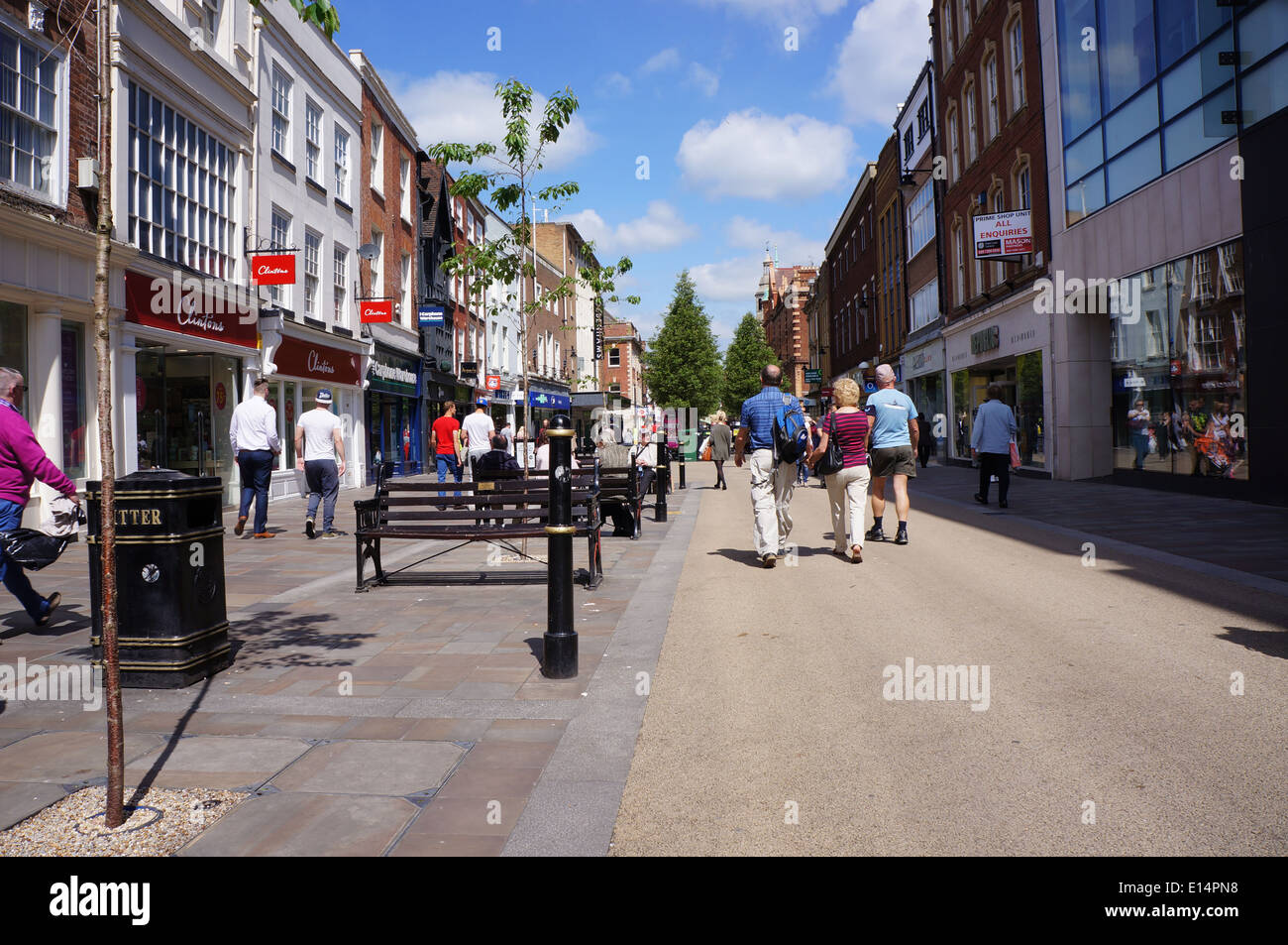 worcester city centre, uk Stock Photo 69561780 Alamy
