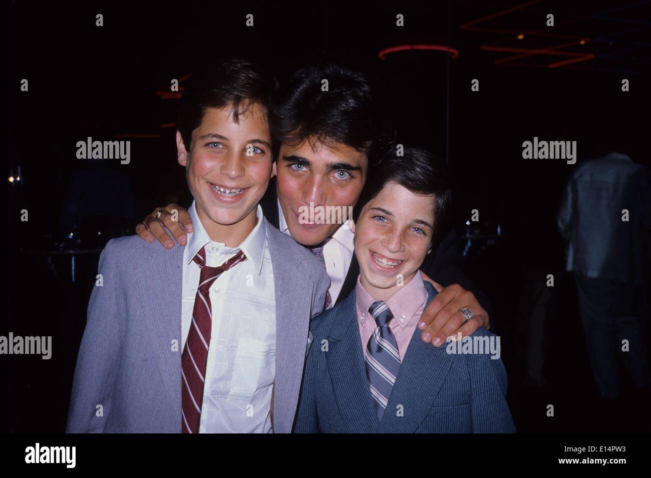 BRIAN BLOOM with brothers.15382.(Credit Image © Judie Burstein/Globe