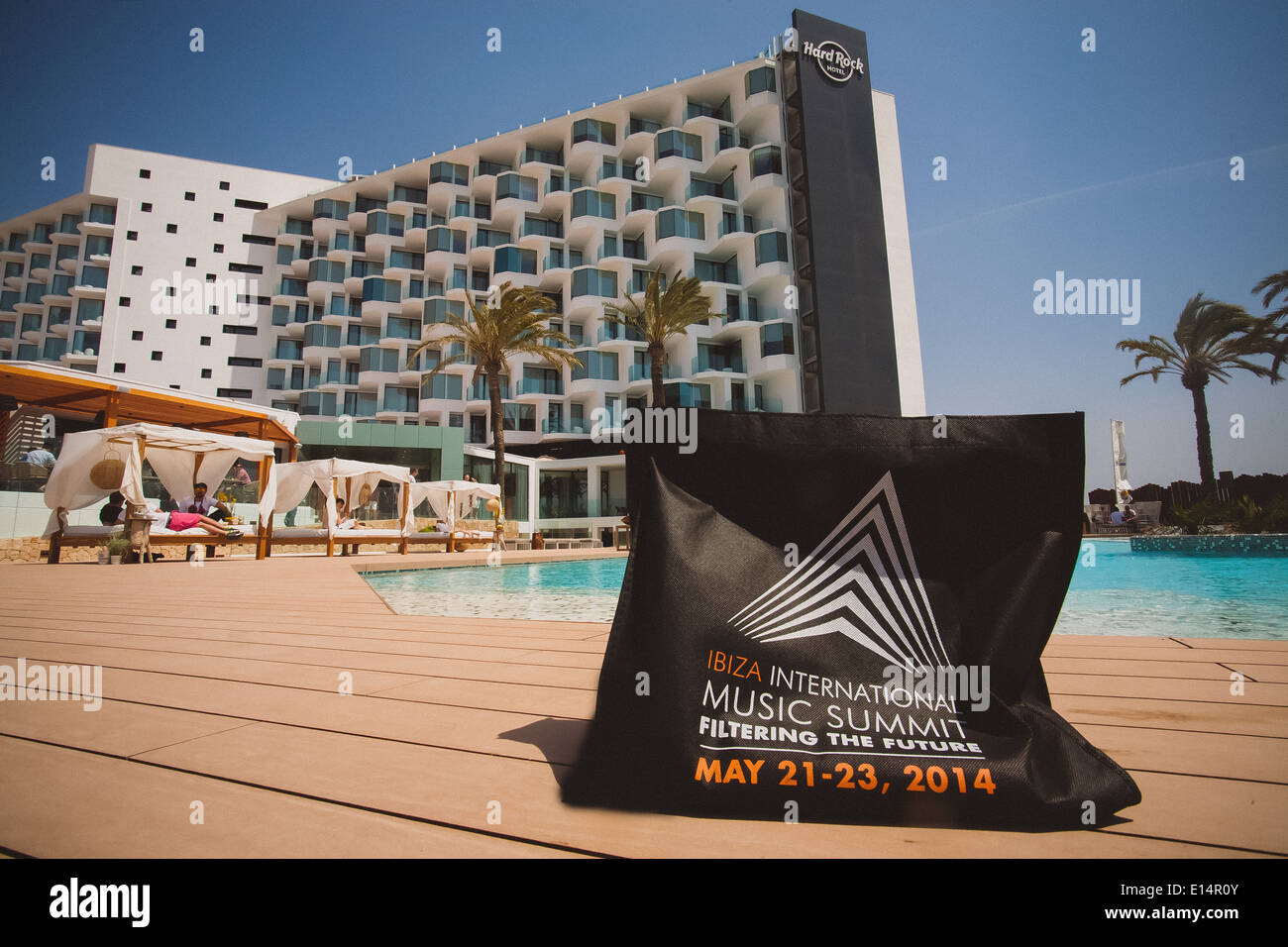 Ibiza International music summit 2014 Stock Photo