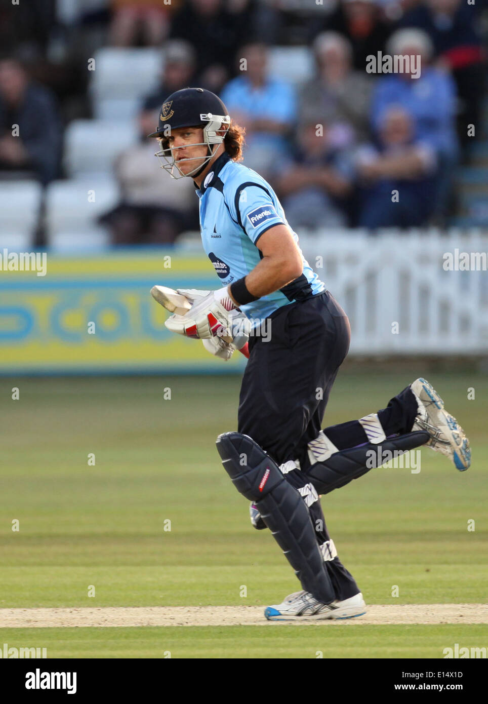 Sussex County Cricket player Lou Vincent Stock Photo