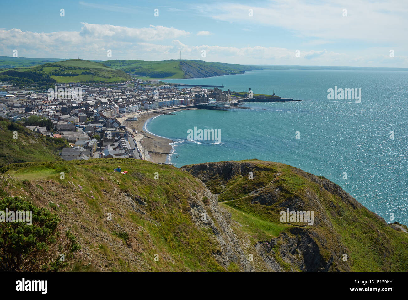 Aberystwyth sea view hires stock photography and images Alamy