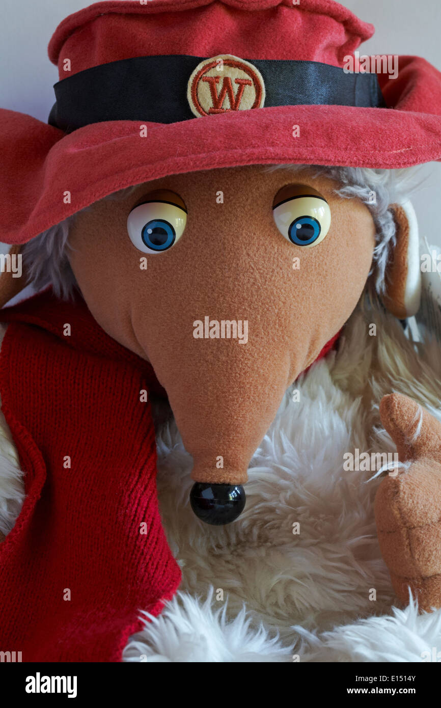 Orinoco of the wombles soft cuddly toy Stock Photo