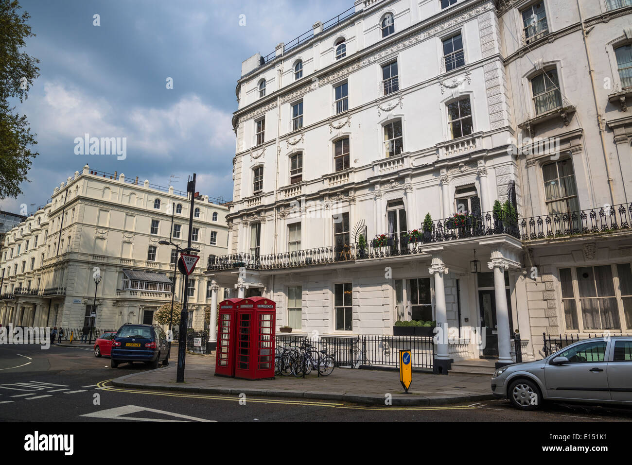 Princes Square, City of Westminster, London W2, UK Stock Photo