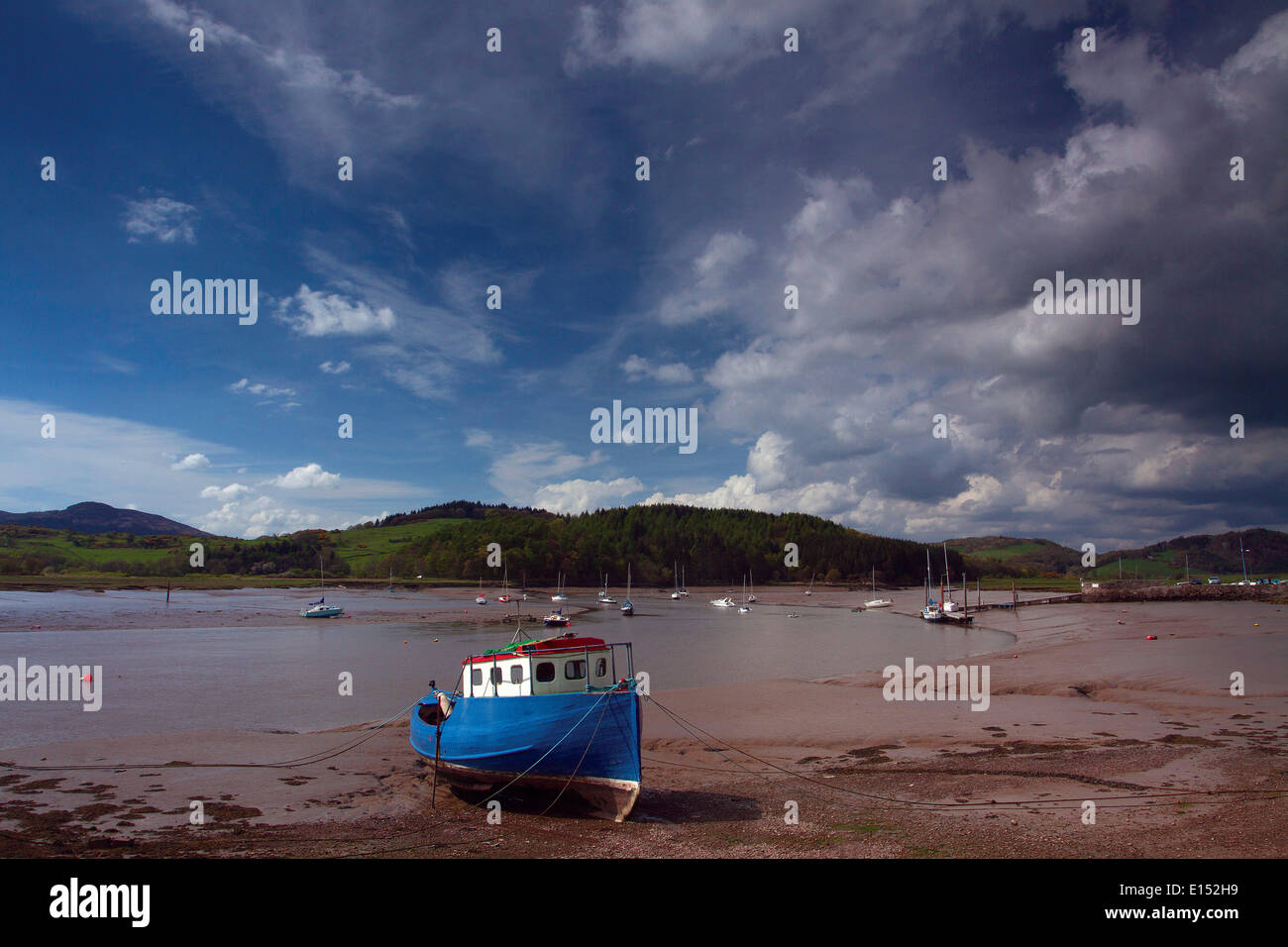 Kippford and the Rough Firth, Dumfries and Galloway Stock Photo - Alamy