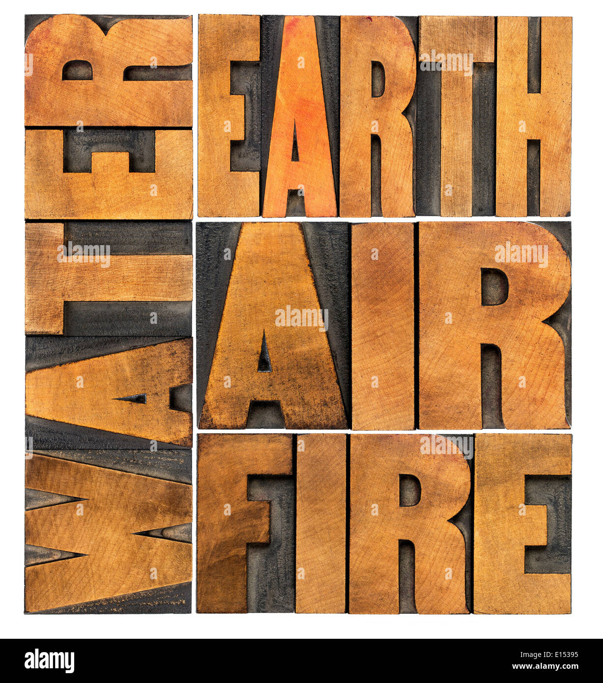 Illustration of earth element representing stability and grounding in thinking