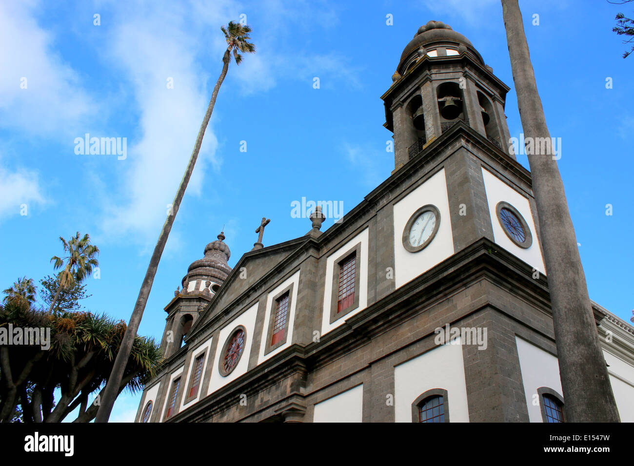 Santa iglesia catedral de san cristobal de la laguna hi-res stock ...