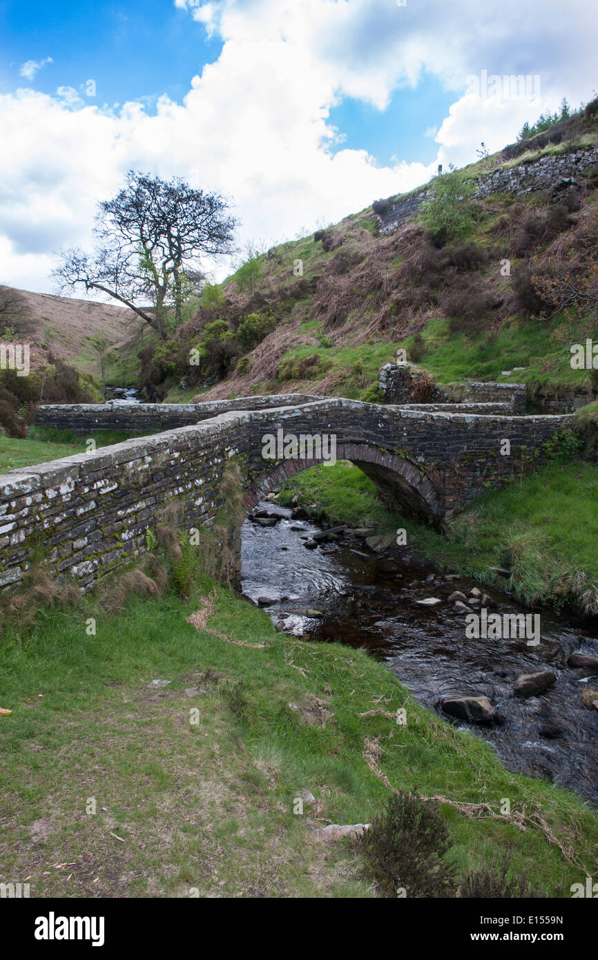 Packhorse Bridge Goyt Valley Derbyshire UK Stock Photo Alamy