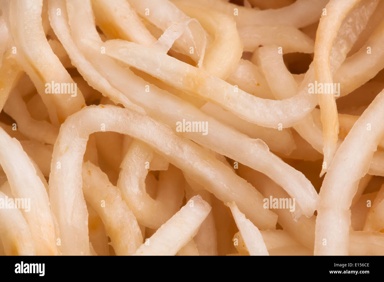 celery shredded macro Stock Photo