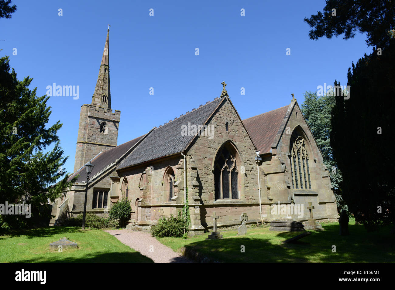 Belbroughton Worcestershire Holy Trinity Church Stock Photo 69571153