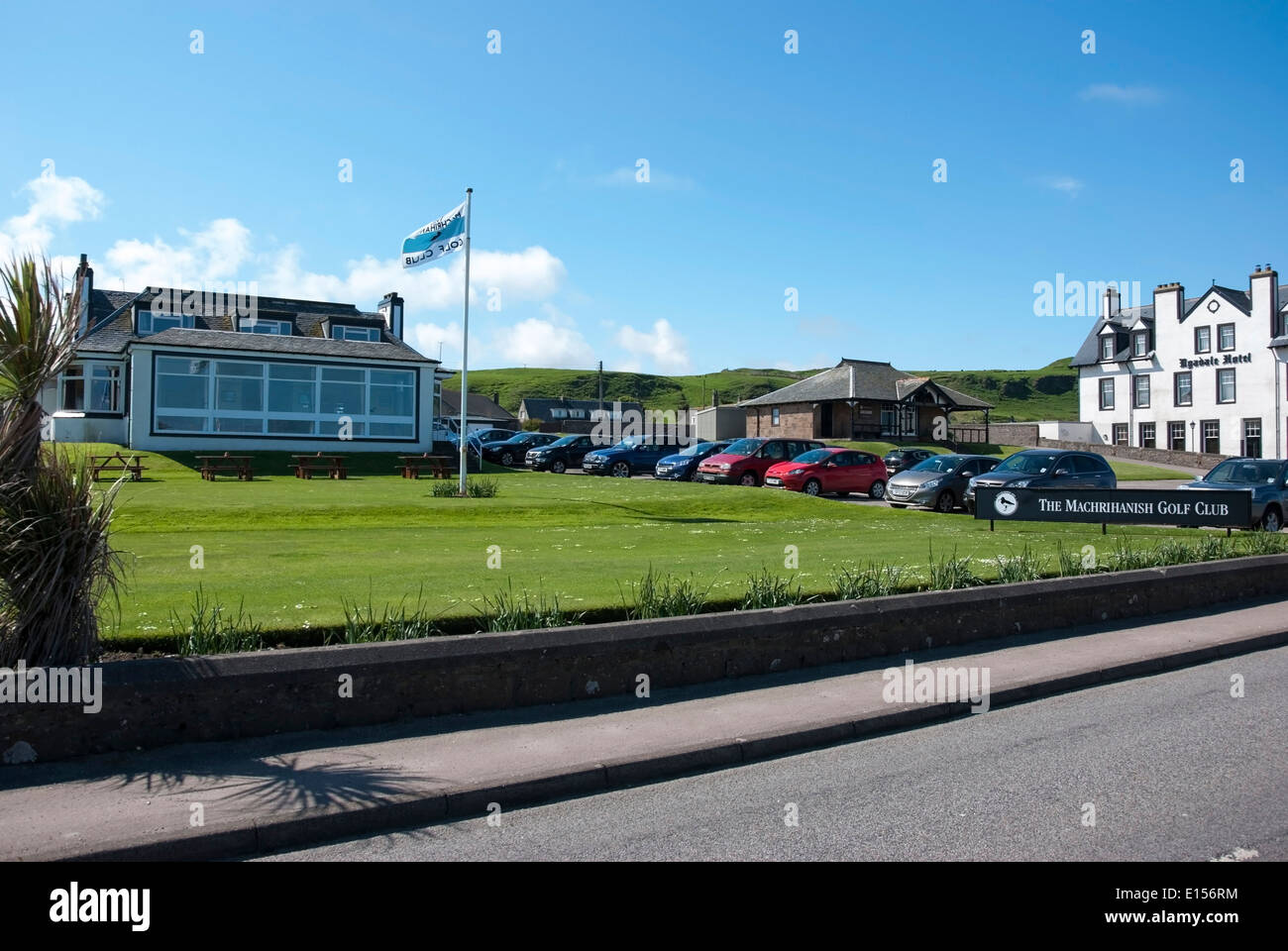 Gentlemens Clubhouse The Machrihanish Golf Club Mull of Kintyre Scotland  Stock Photo - Alamy