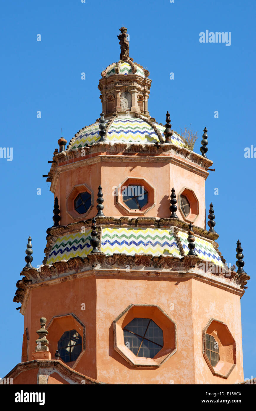 Dome Santa Casa de Loreto San Miguel de Allende Mexico Stock Photo
