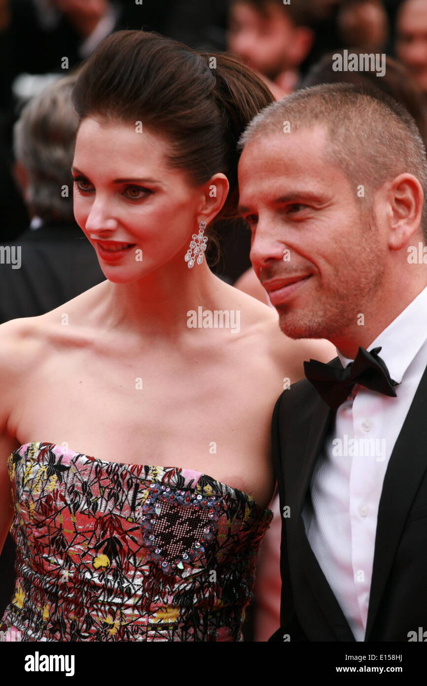 Cannes France 22nd May 2014 Frederique Bel With A Small