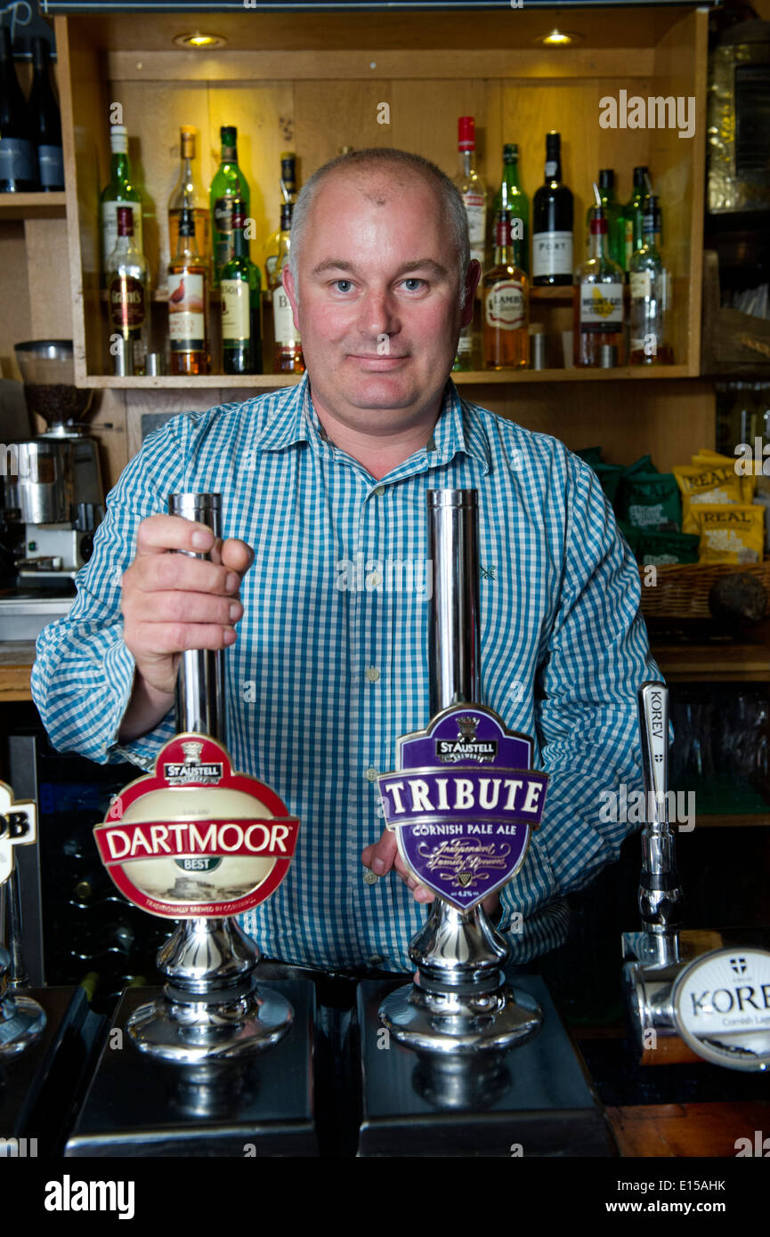 Privately owned Bantham village and beach in Devonshire. Also seen is