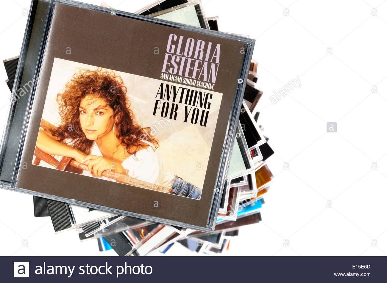 Gloria Estefan and Miami Sound Machine album Anything For You (Let it Stock  Photo - Alamy