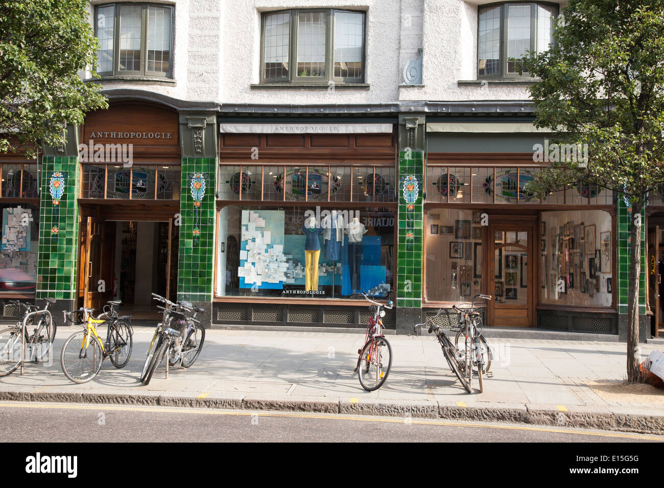Anthropologie Shop; Kings Road; Chelsea; London; England; UK Stock