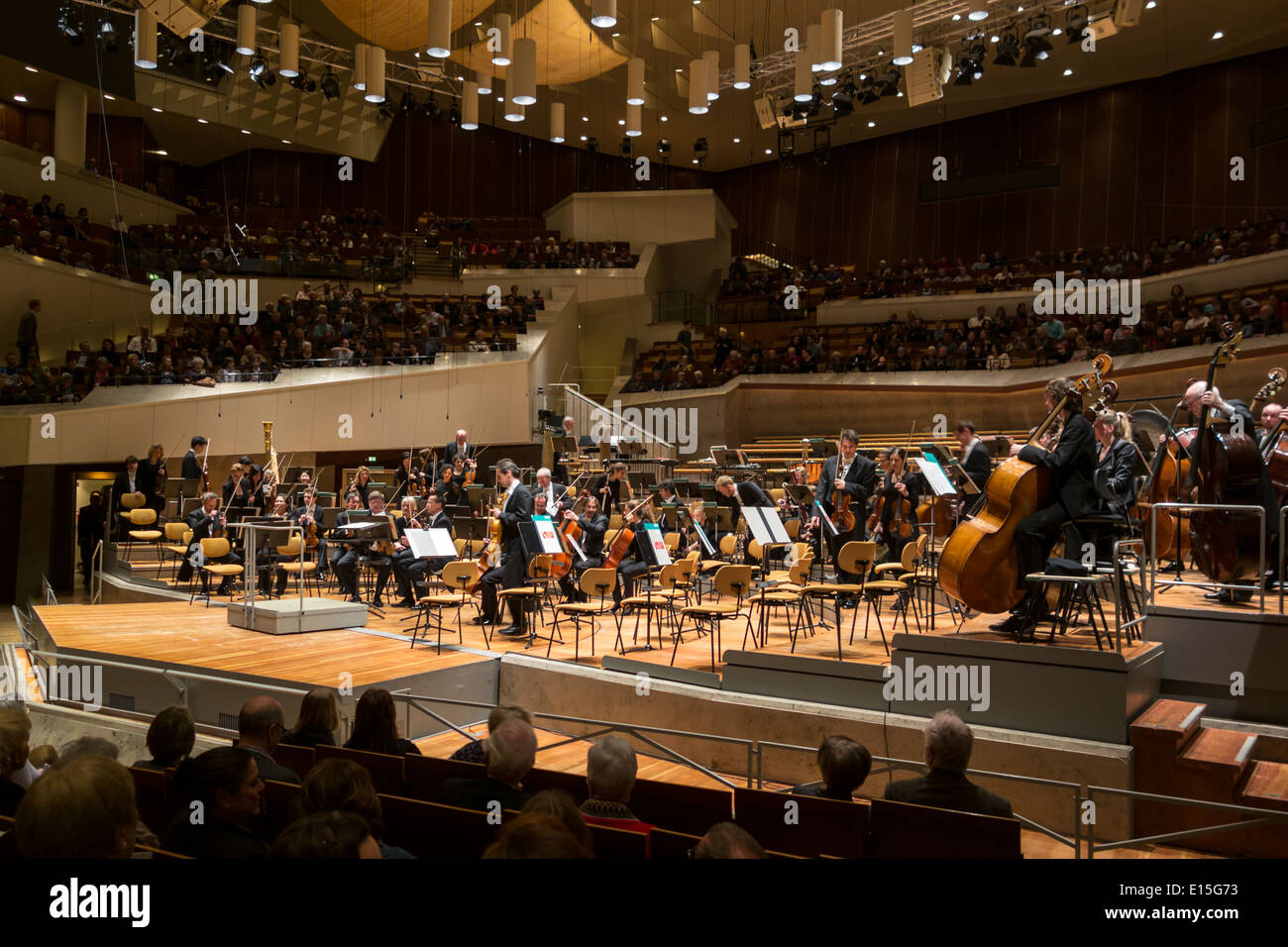 Philharmonie Berlin concert hall, Germany Stock Photo