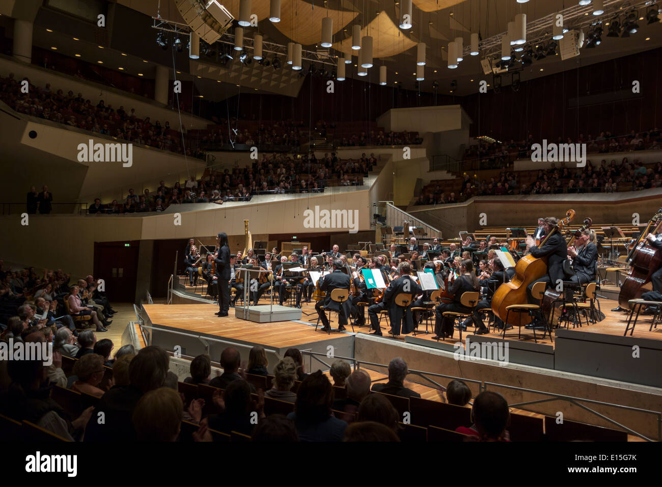 Philharmonie Berlin concert hall, Germany Stock Photo