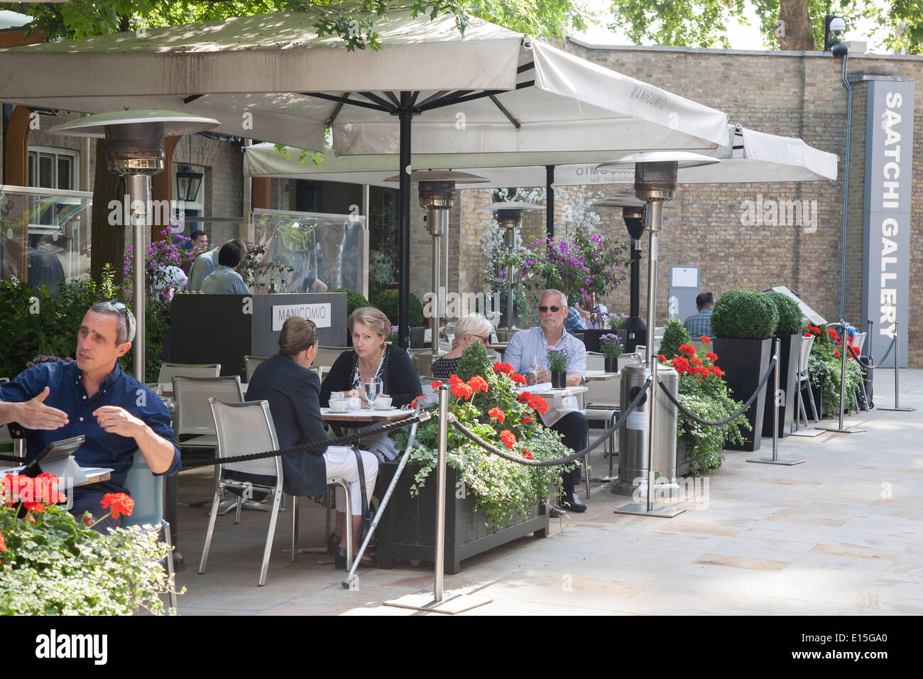 Cafe and Restaurant, Duke of York Square, Kings Road, Chelsea