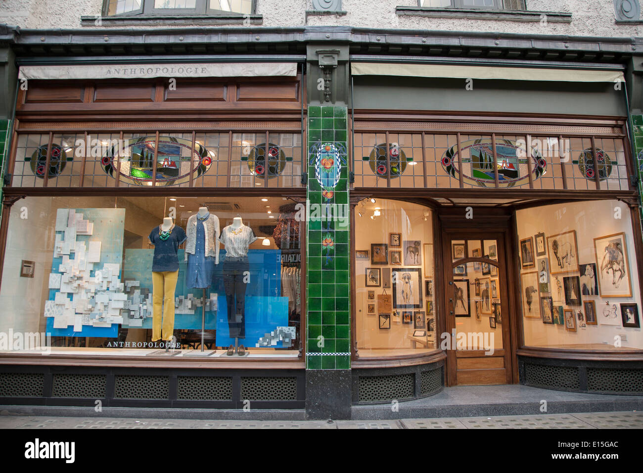 Anthropologie Shop; Kings Road; Chelsea; London; England; UK Stock