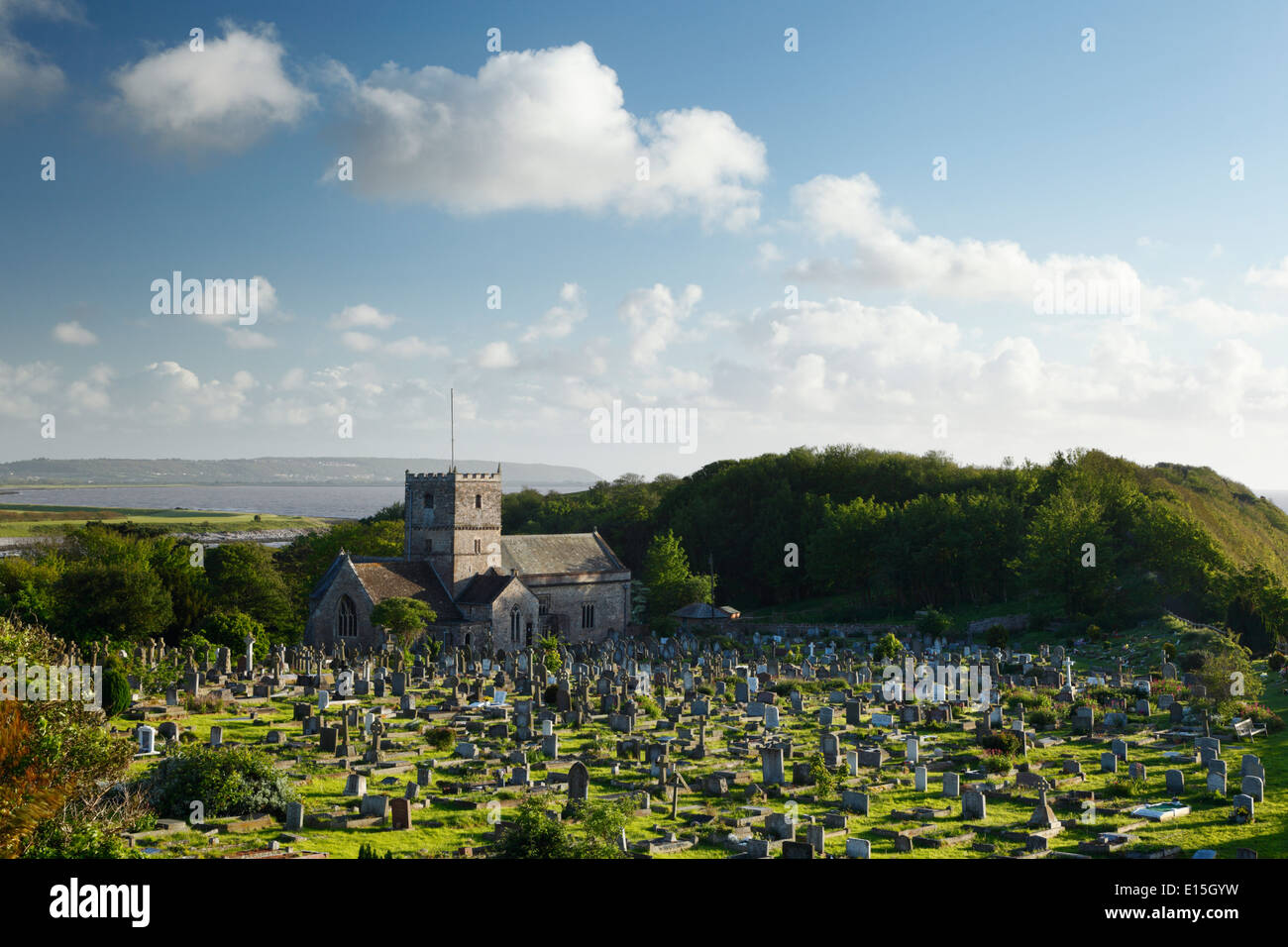 St Andrew's Church, Clevedon. North Somerset. England. UK. Stock Photo