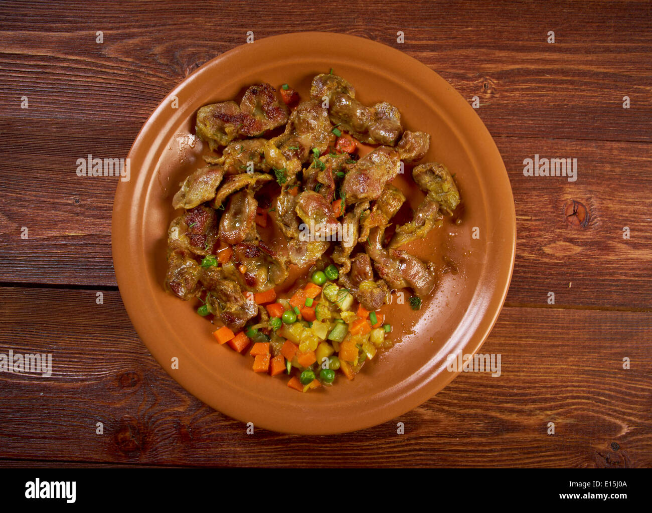 Meorav Yerushalmi Jerusalem mixed grill.a grilled meat dish