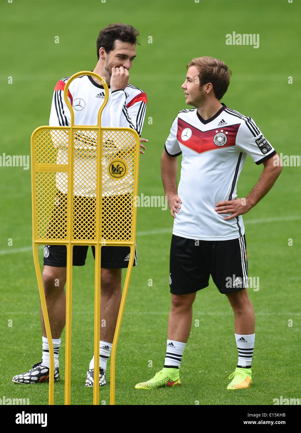 Passeier Italy 23rd May 2014 Mats Hummels L And Mario Goetze