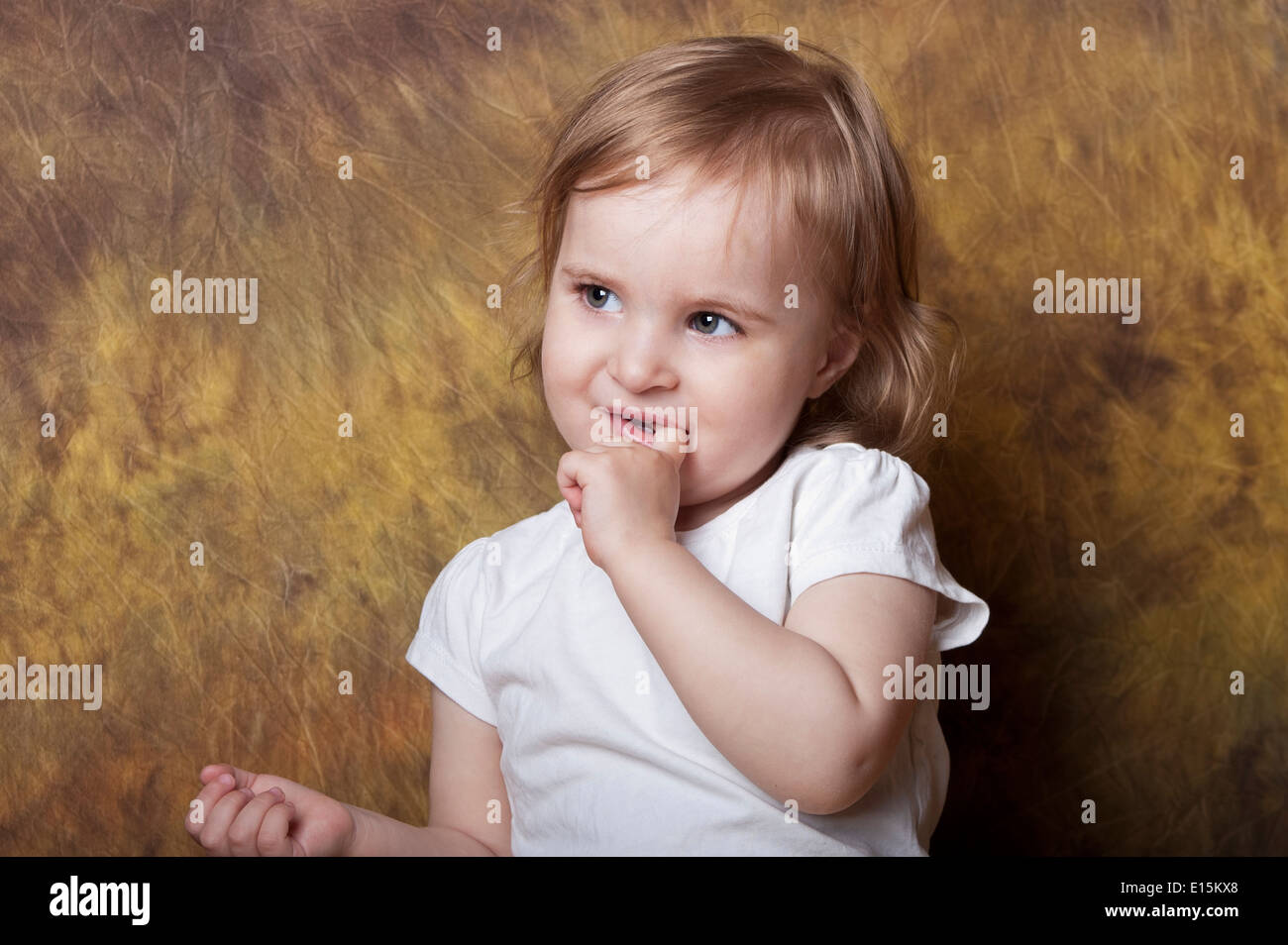 Portrait of a baby girl Stock Photo - Alamy