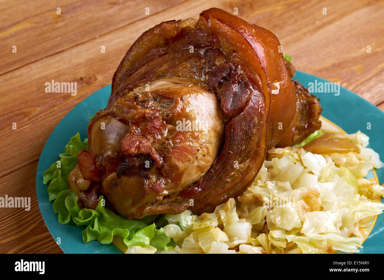 Bavarian grilled knuckel of pork German Pork Hocks Stock Photo Alamy
