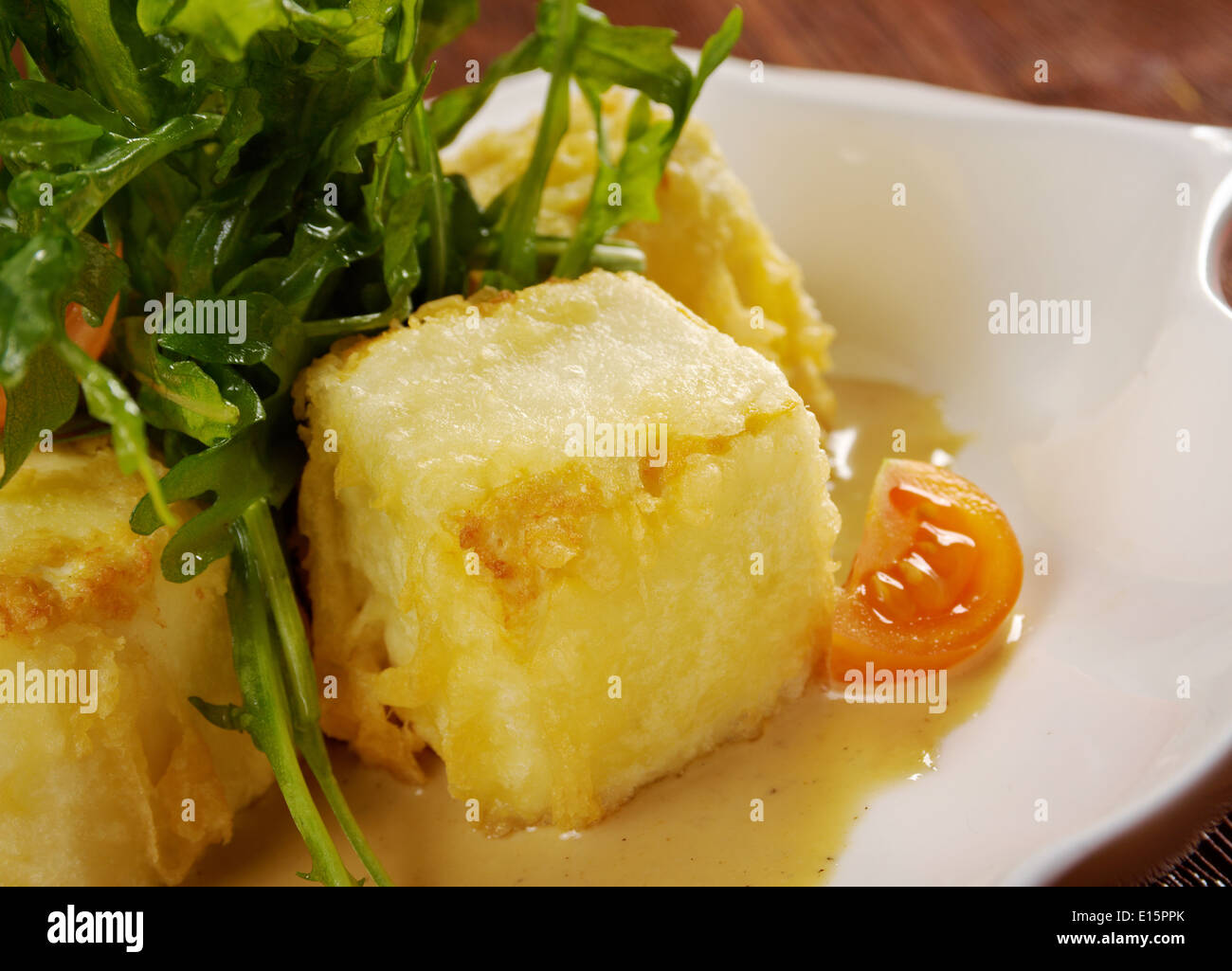 Chinese style .cooked fried tofu and vegetables Stock Photo - Alamy