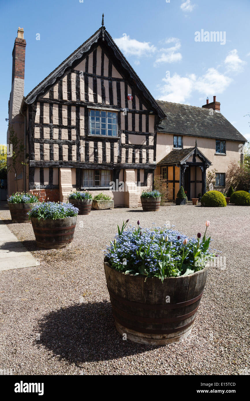 Wollerton Old Hall, Shropshire Stock Photo