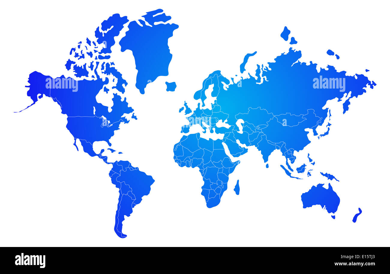 World map Stock Photo