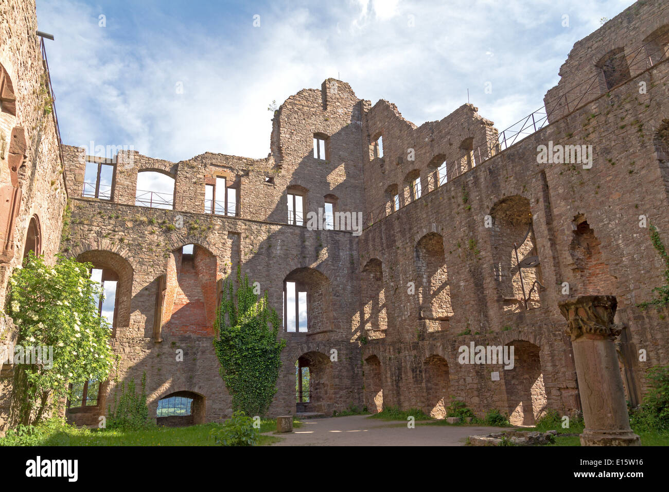 Baden-Baden, Germany, Old Castle ruins Stock Photo - Alamy