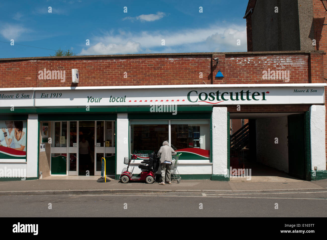 Costcutter shop, Long Buckby, Northamptonshire, England, UK Stock Photo