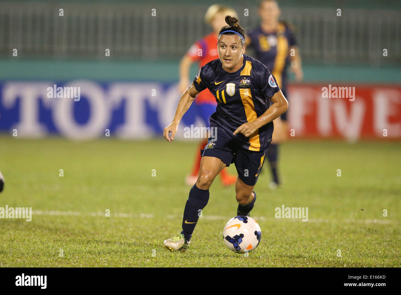 Ho Chi Minh City, Vietnam. 22nd May, 2014. Lisa De Vanna (AUS) Football/Soccer : 2014 AFC Women's Asian Cup semifinal match between South Korea 1-2 Australia at Thong Nhat Stadium in Ho Chi Minh City, Vietnam . © Takahisa Hirano/AFLO/Alamy Live News Stock Photo