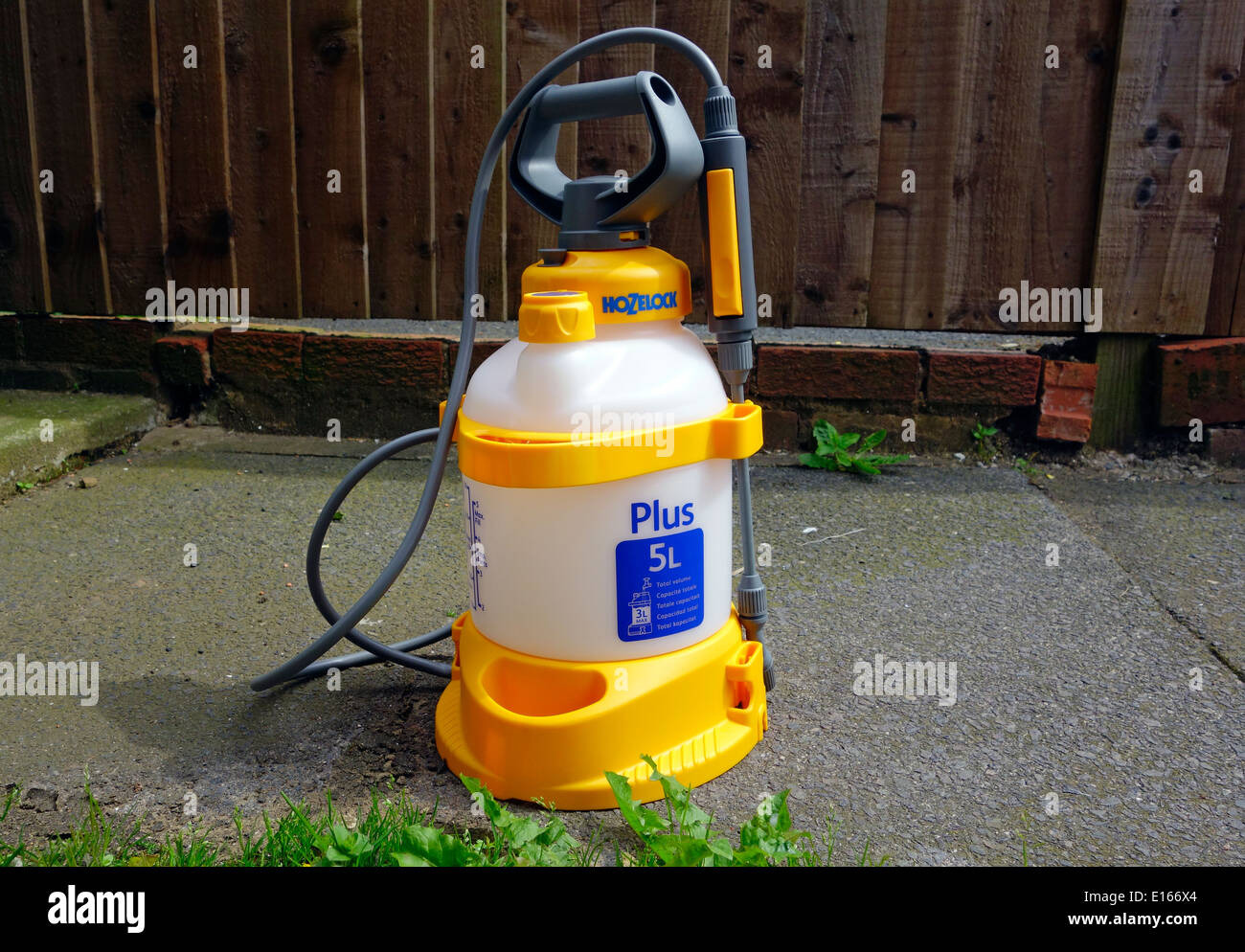 Hozelock Garden Pressure Sprayer, UK Stock Photo